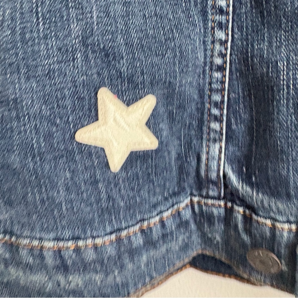 Polo by Ralph Lauren Blue Denim Jacket with Pink Detail - Picture 12 of 16